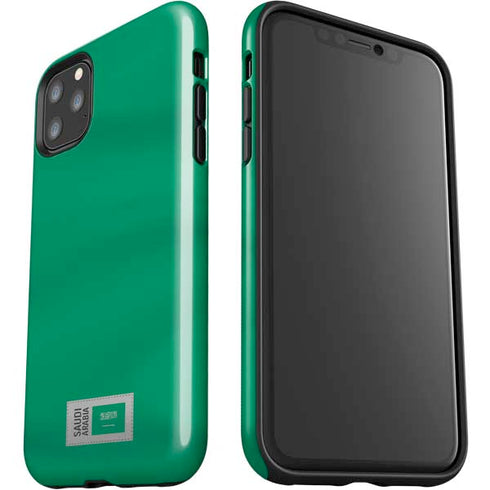 Saudi Arabia Soccer Flag iPhone 11 Pro Max Impact Case